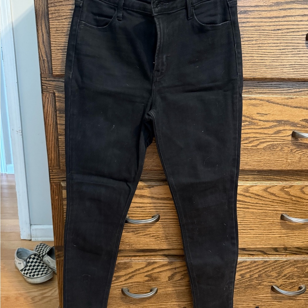 Old Navy Black Skinny Jeans Stretchy Fit